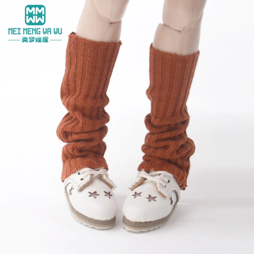 New Blyth Doll Accessories for 28-30cm Azone OB22 OB24 Socks Leg Socks Thread Pink, White, Yellow, Brown 5