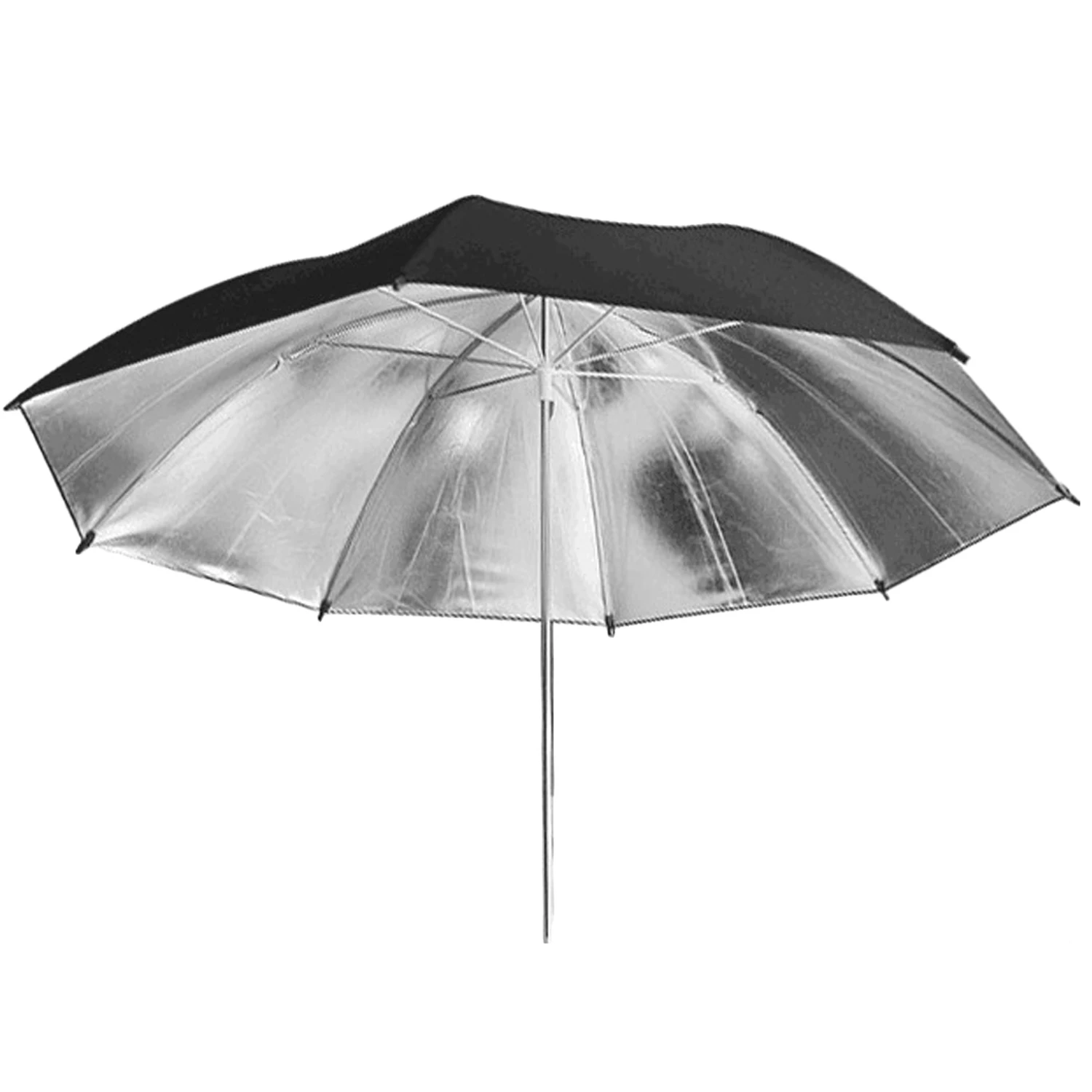 85cm 33inch Double Layer Black And Silver Photography Diffuser Photo Studio Reflector flash Soft Umbrella Accessories