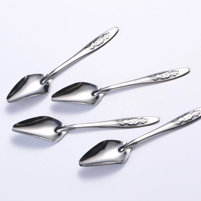 6Pcs Parrot Feeding Spoon for All Baby Bird Cockatiel Milk Feed