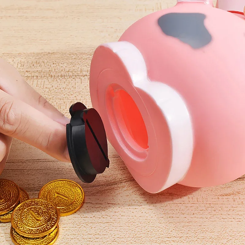 3 Sizes Piggy Bank For Paper Money Animal Cow Safe Money Box For Kids Creative Children Gifts Coins Cash Box Home Decoration 6