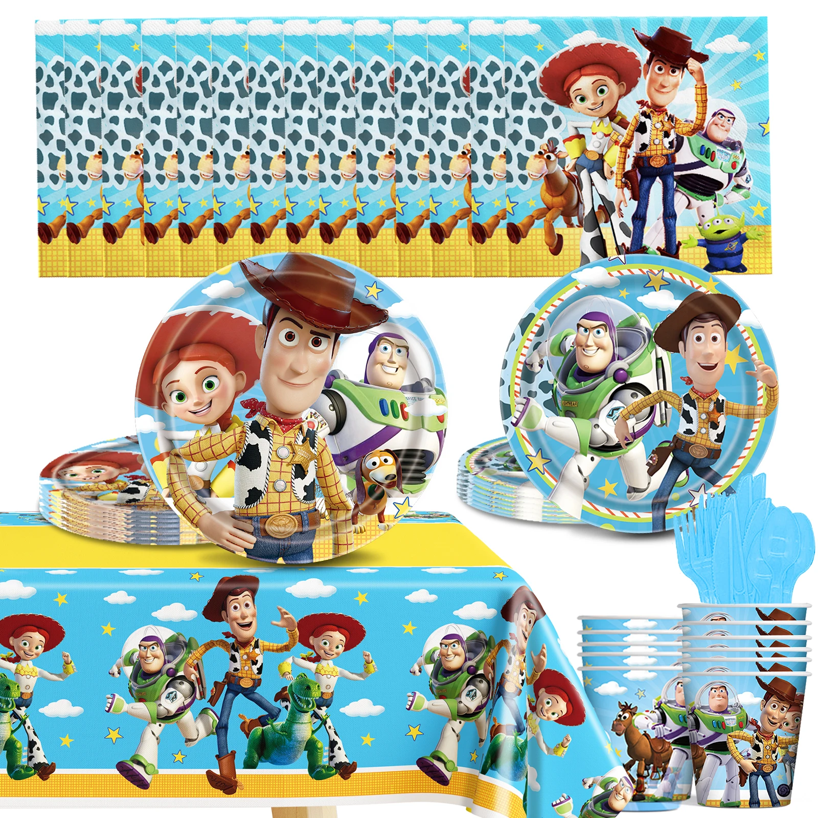 DisneyToyStoryPartySuppliesTablewarePaperPlateBallonCup — free download