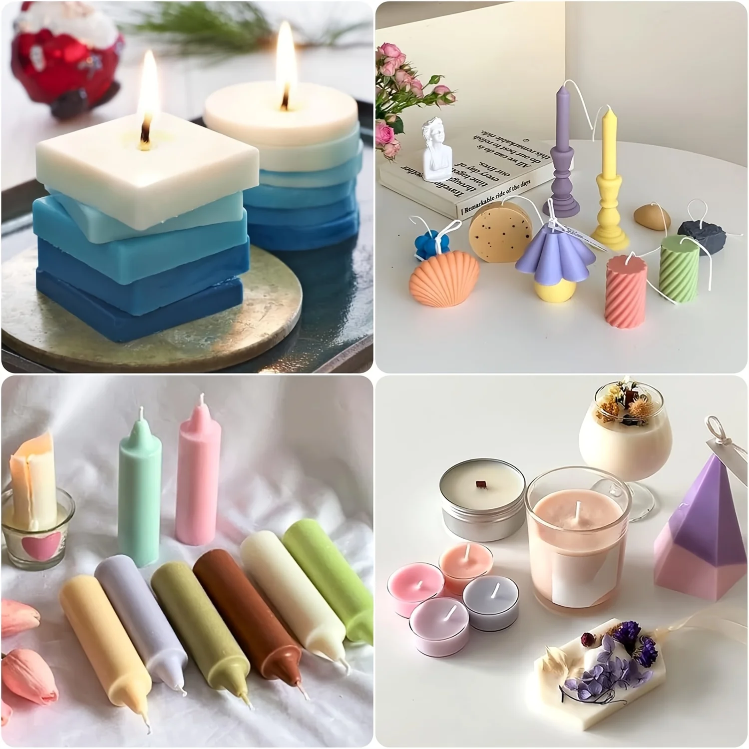 Candle dyes pigment Candle dyes kit Blingfun Candle Dyes-Pro Candle & Soap Oil Dyes (24 Colors), Vibrant Colors for DIY Candles & Soaps, Highly Concentrated.