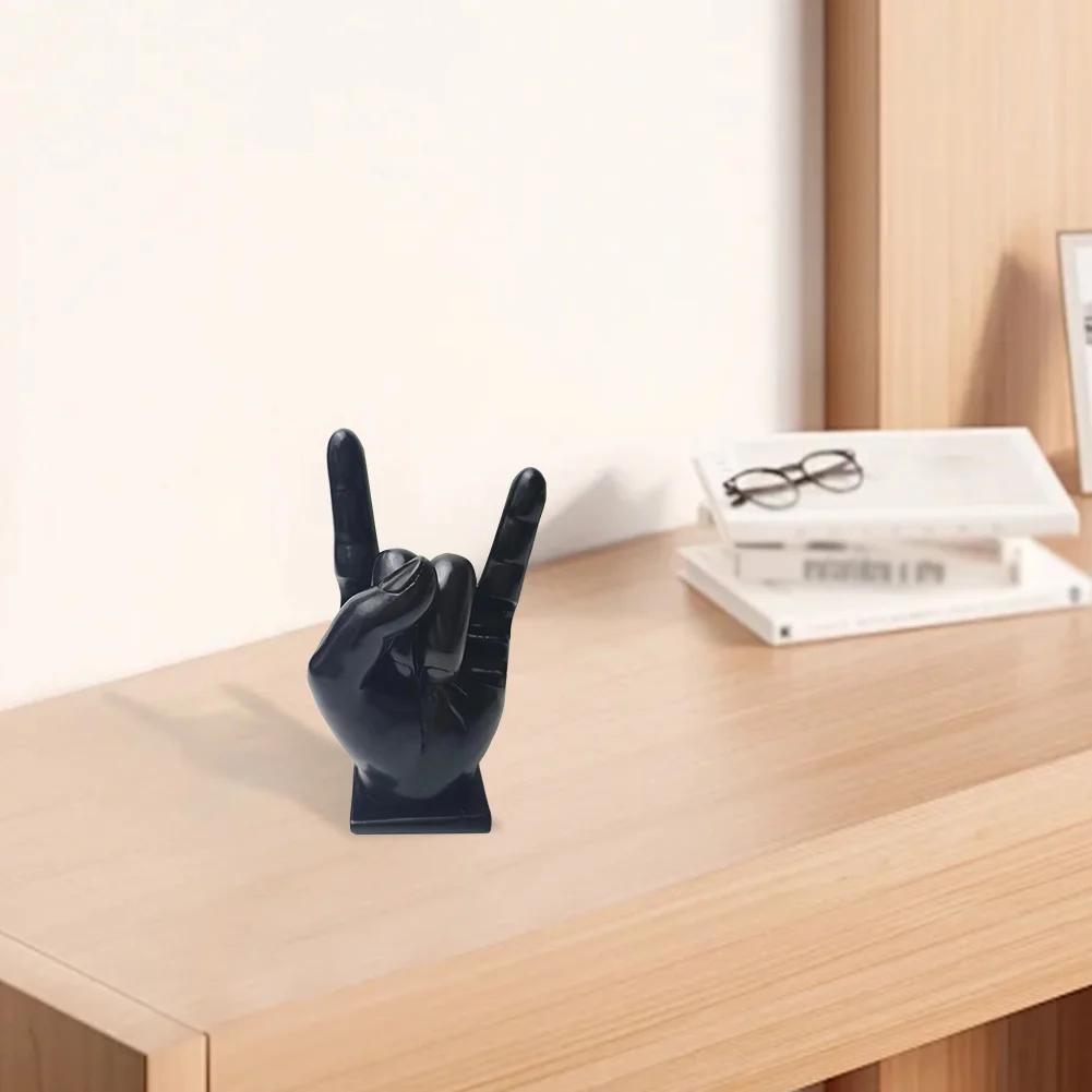 Creative Rock Hand Drumsticks Display Stand Drumstick Holder Mallet Drumstick Bracket Home Decoration Funny Gift for Drummer