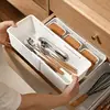 Drawer Organizers, Expandable Desk Drawer Organizer Plastic Storage Bins, Dresser Organizer for NurseryBathroom, Kitchen, Makeup 4
