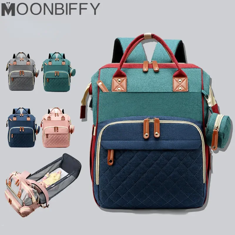 

Mommy Multifunctional Diaper Bag Waterproof Outdoor Diaper Bags For Baby Care Large Capacity Mummy Baby Stroller Bag