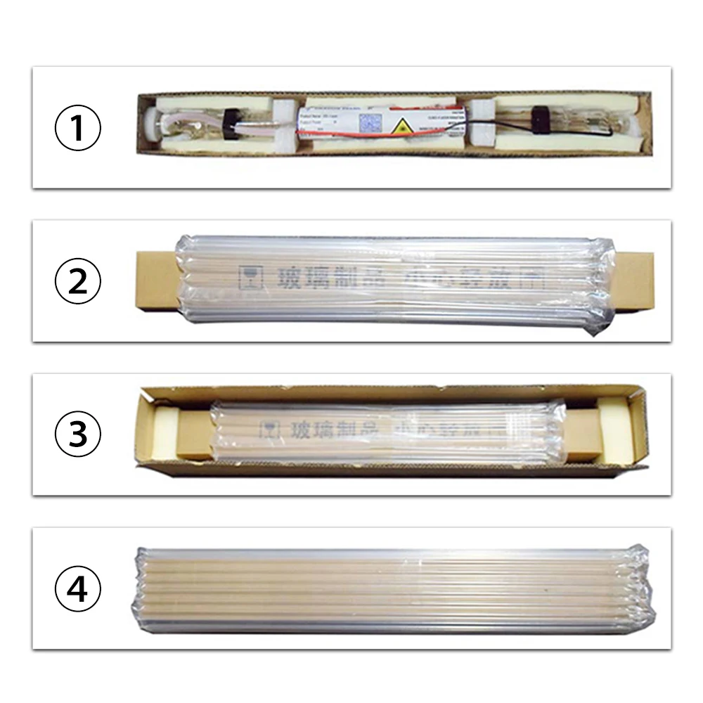 40W Co2 Laser Tube High Laser Power Diameter 50mm Length 700mm Glass Metal Head For Laser Engraver Cutting Machine New Type