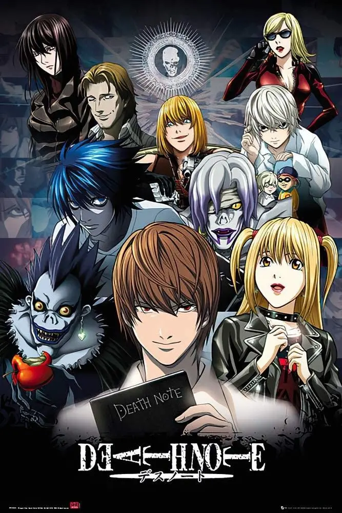 Japanese Anime Suspense Poster - HD High Quality Cool Wall Art Canvas Painting
