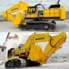 B-M PC1250 RC Excavator 1/8 Hydraulic RC Excavator Metal Heavy Engineering Excavator Model Adult Remote Control Car Toy 5
