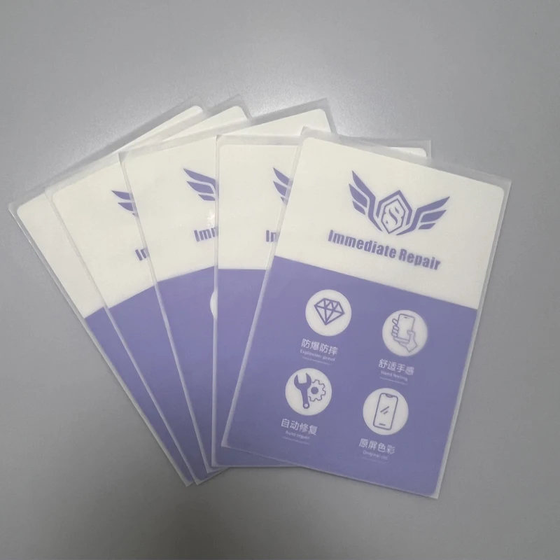 Cellphone Screen Protector 50PCS TPU HD PRIVACY Flexible Hydrogel Film Straight Curved Screen Protector Cut Machine Mobile Phone Screen Protective Film