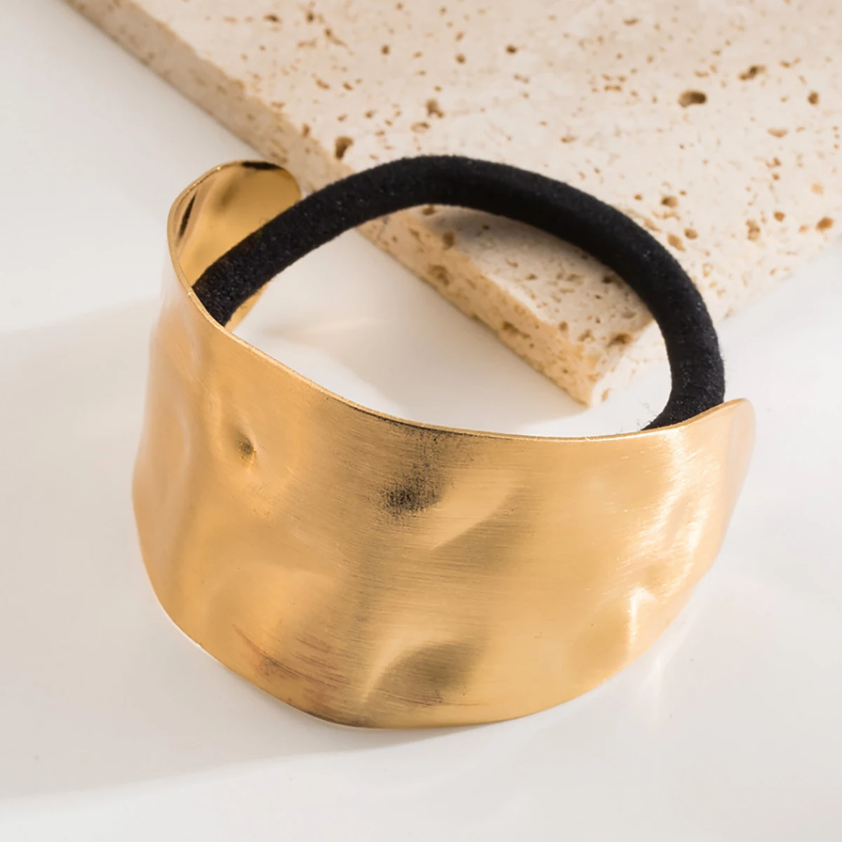 Fashion Personality Hair Circle Exquisite Small Retro Bright Surface Smooth Metal Hair Ring Punk Wild Rope Accessories hair accessory