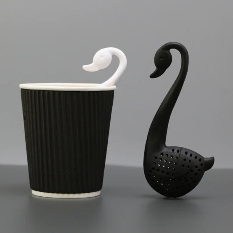 Creative Swan Tea Maker, Teaa Strainer, Tea- Set Accessories, Teas Filter, Flower Tea Isolation Spoon
