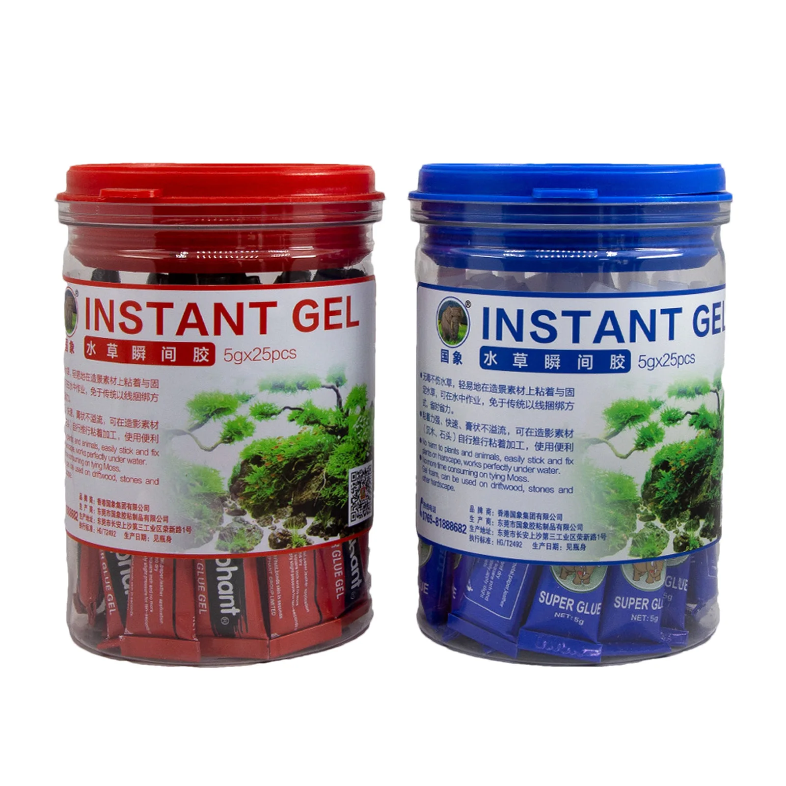 

25pcs Multi-use Aquarium Moss Glue Water Plant Coral Frags Instant Adhesive Glue Ornaments Fixed To Under Water Glue