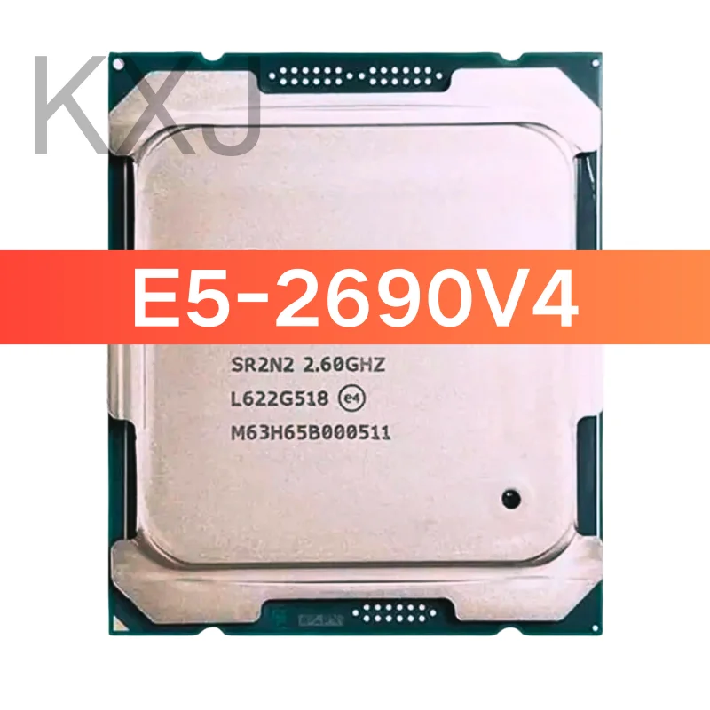 

Original Xeon E5 2690V4 2.60GHZ 14-Core 35MB SmartCache E5-2690V4 FCLGA2011 135W