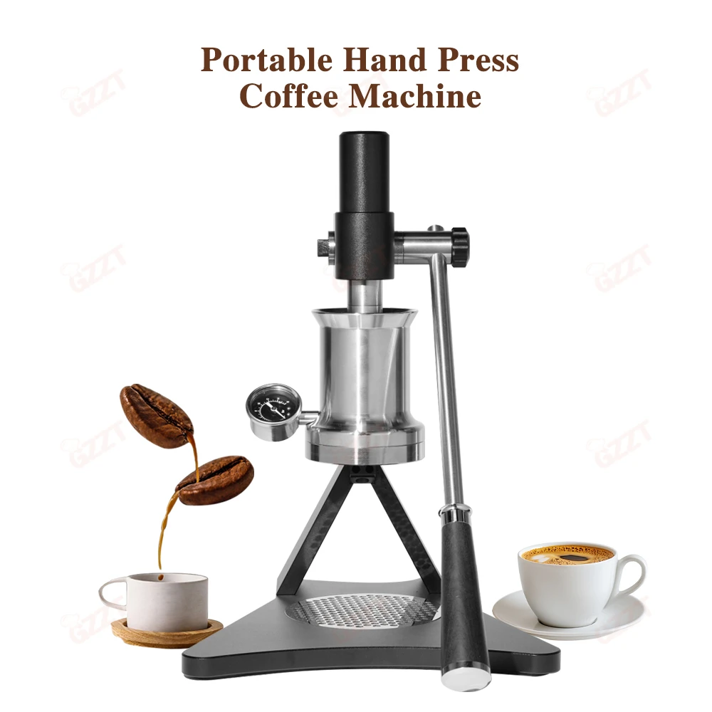 GZZT HPEN-O1 Espresso Maker 58mm Manual Lever Espresso Machine Pressure Machine Portable Camping Home Coffee Maker