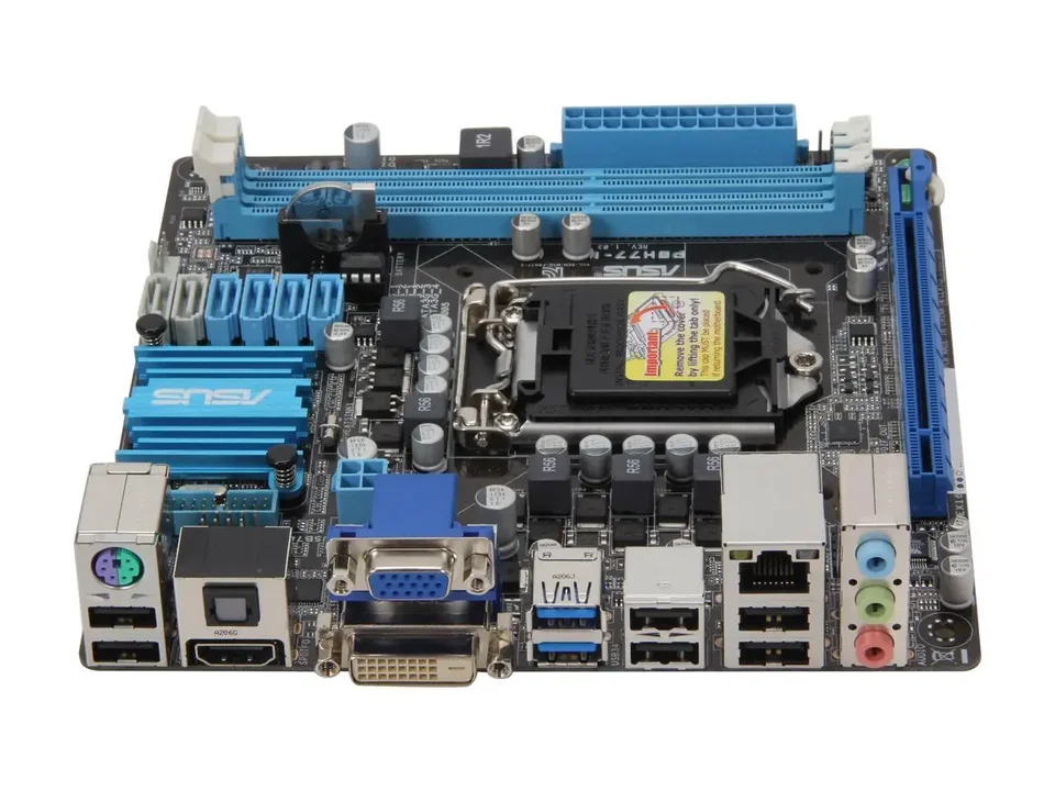 中古 ASUS P8H77-I Mini-ITX マザーボード LGA 1155 インテル H77 DDR3