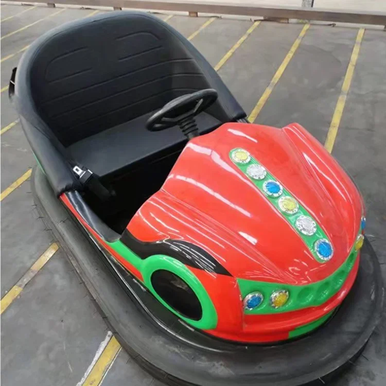 Manufacture Blue Pink Yellow Green Bumper car amusement park floor ceiling electric ride on bumper car battery kids bumper cars