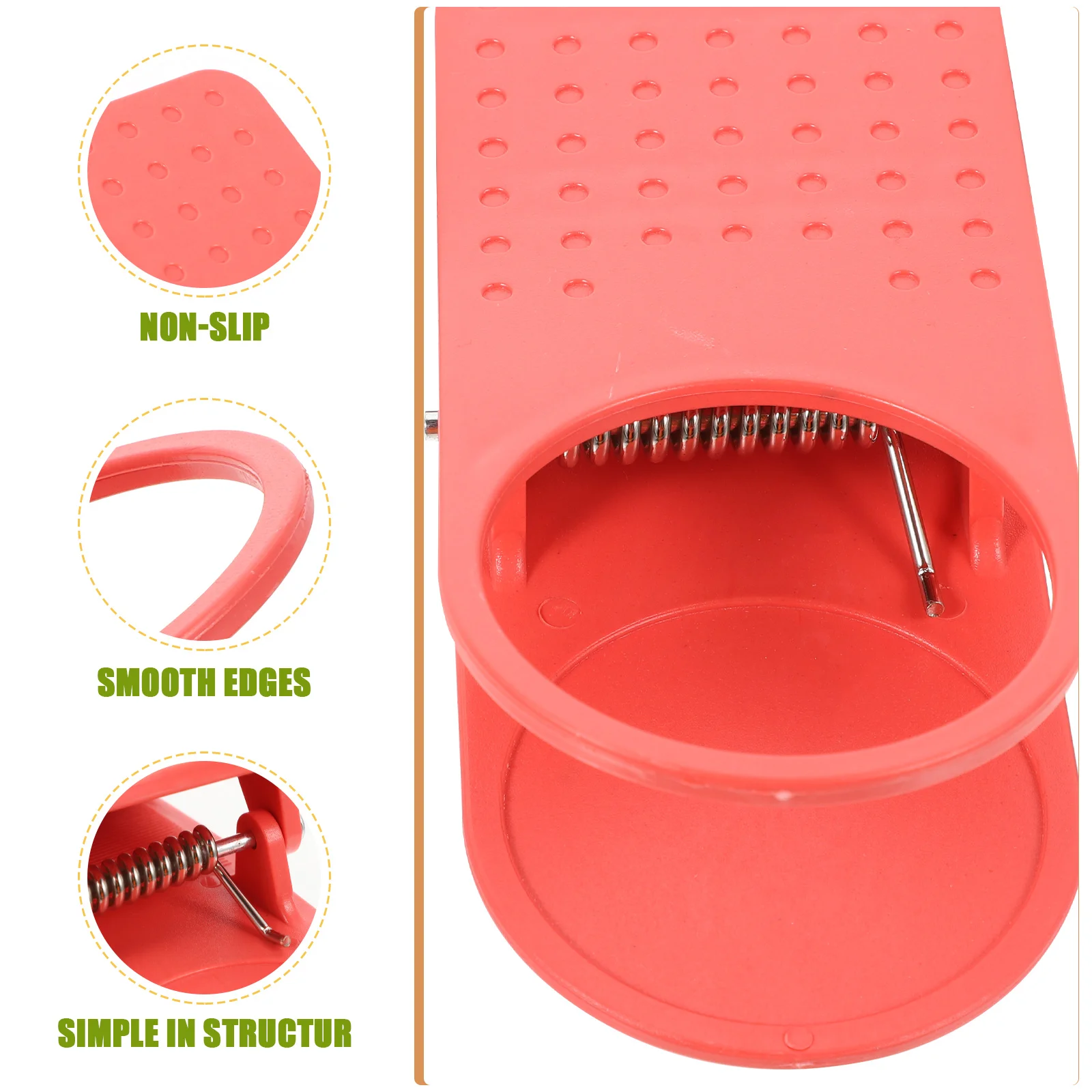 Plastic Clip On Table Cup Holder Clip Clamp (Random Color) Table cup clip cup clamp Cup clip for office