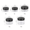 12PCS Plastic Cream Jars Sample Beauty Containers with Leak Proof Wide Mouth Travel bottle for Toiletries Cream 2/3/5/10/15/20ml 2
