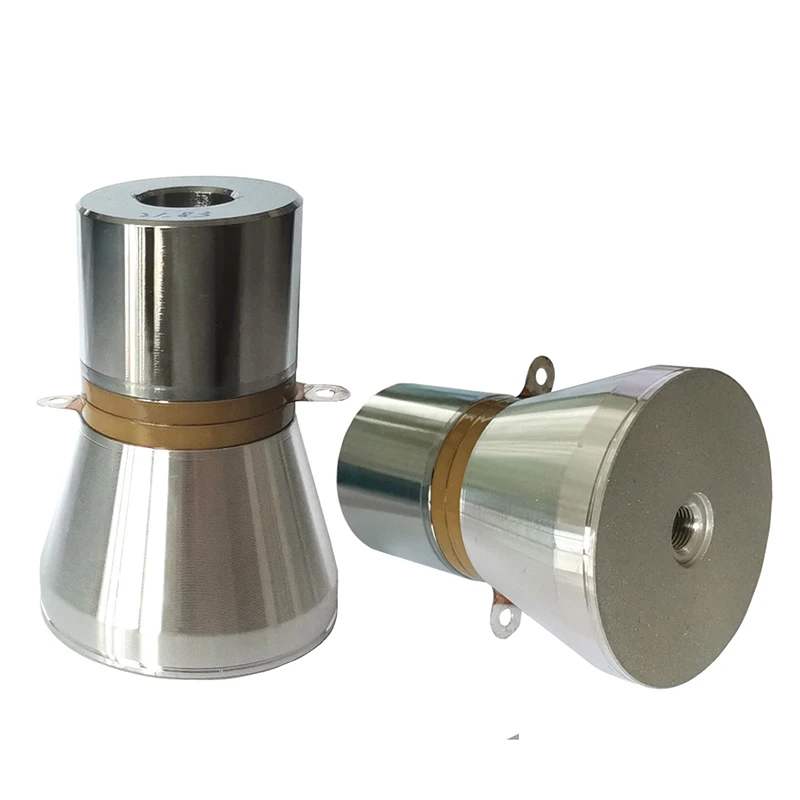 100W Ultrasonic Transducer 20KHz Frequency Electric Signal Convert Ultrsound Wave Emitter Cleaning Use Parts