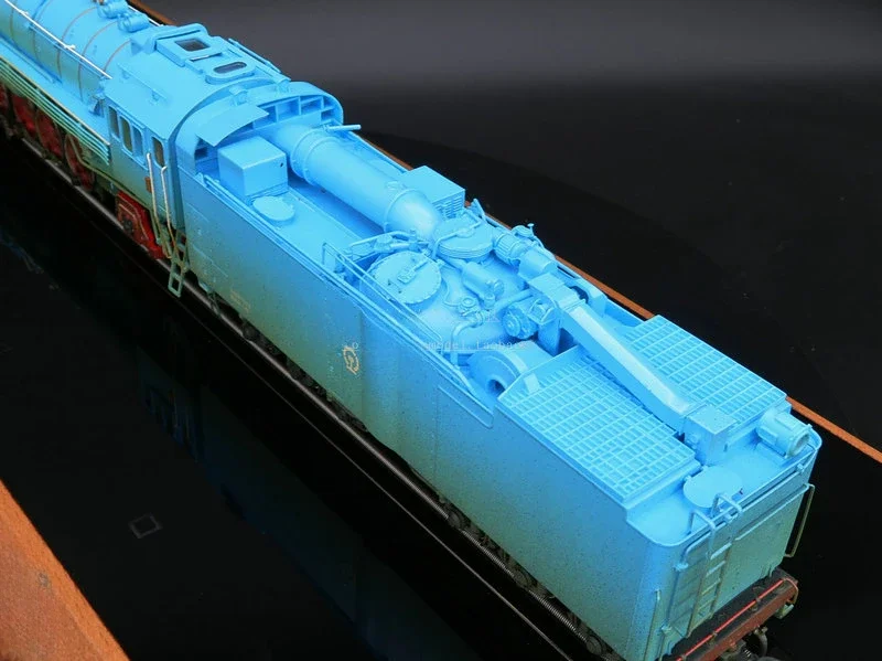 BACHMANN HO Scale 1/87 Train Model Advance 2 Blue Steam