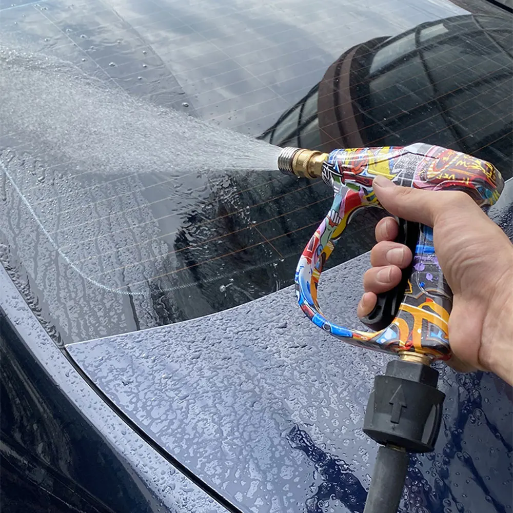 Pressure Washer Water Gun for Car Cleaning Hose Connector For Karcher Nilfisk Parkside Bosch Quick Connector Nozzles 6