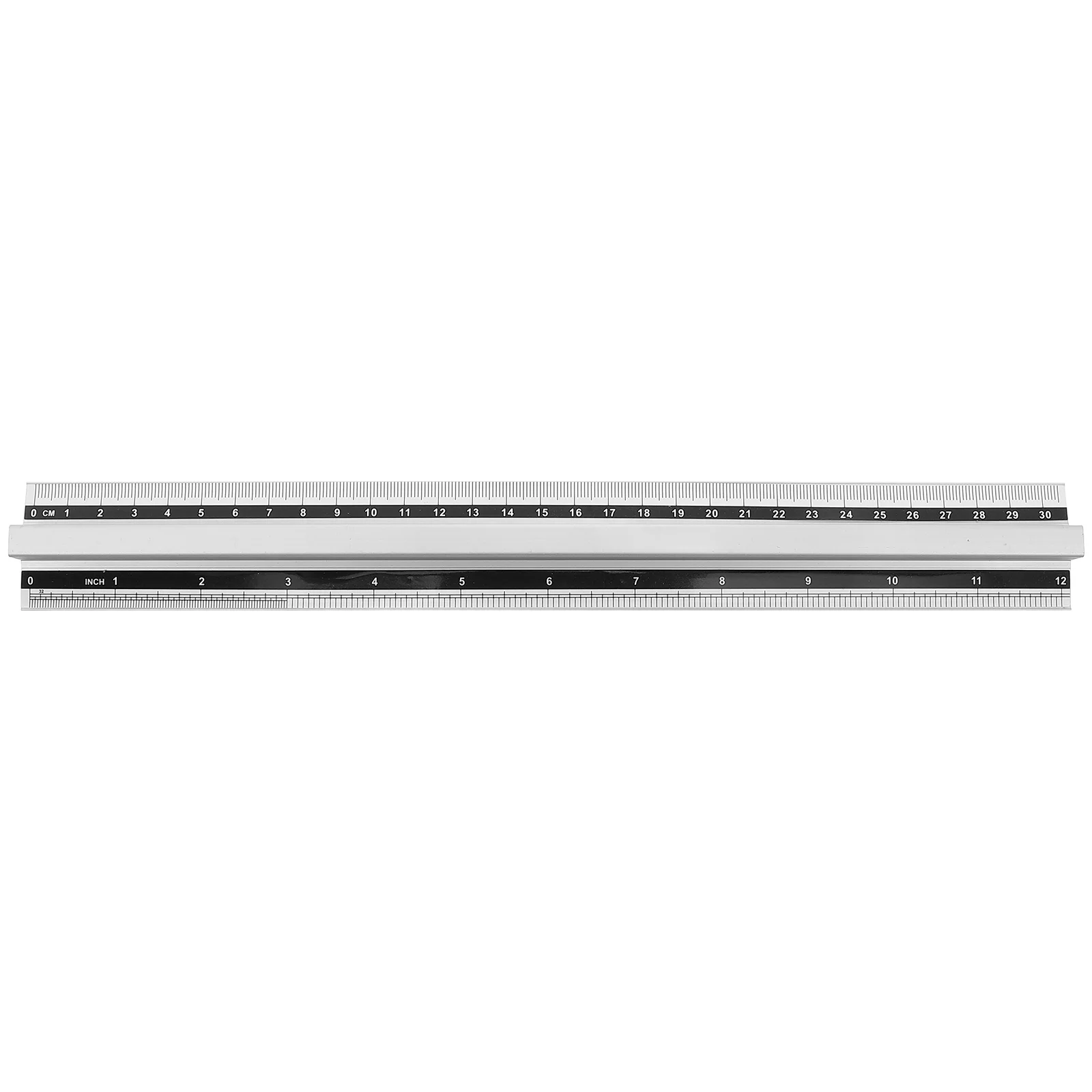 

Aluminum Ruler Professional Drawing Straight Student Stationery Math Rulers Portable Scale Accessory Multi-use