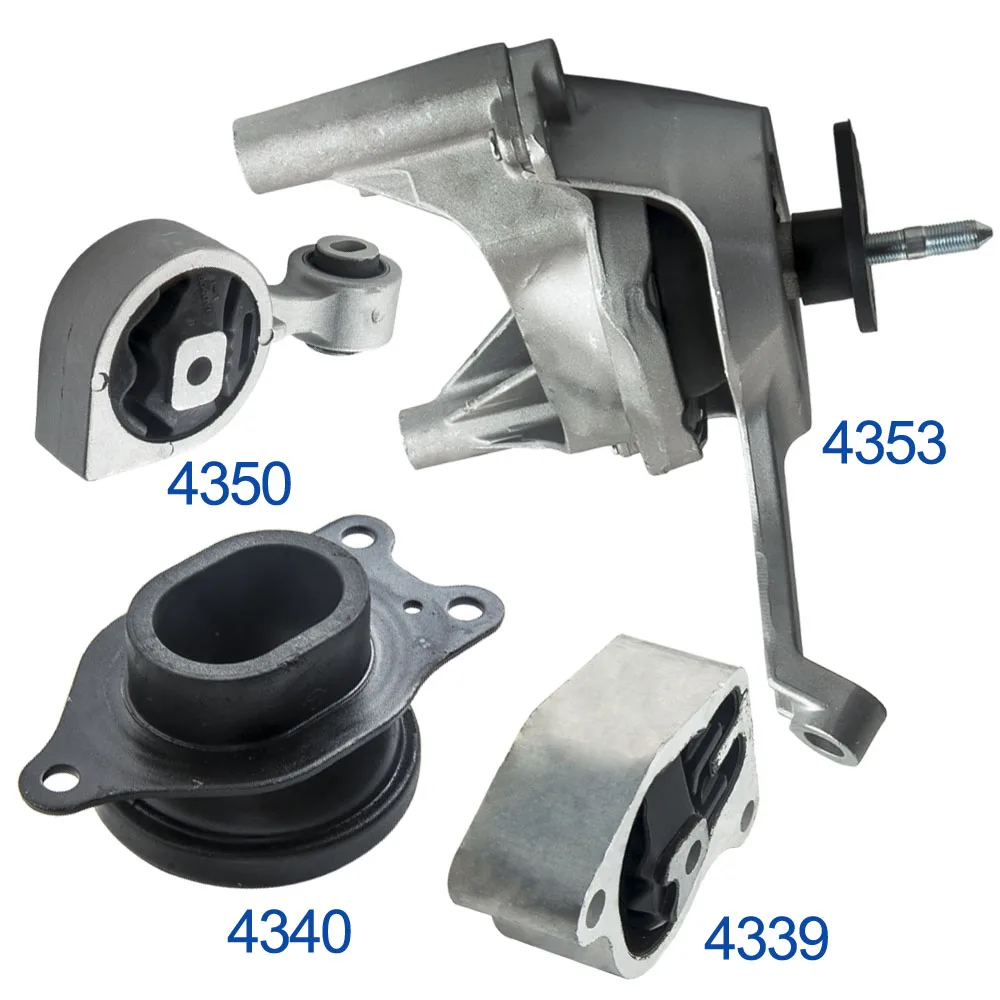 

Engine Motor & Trans Mount 4PCS for Nissan Altima 2.5L 07-12 Auto CVT Trans. For Altima 2.5L AT CVT Trans G238 07-12