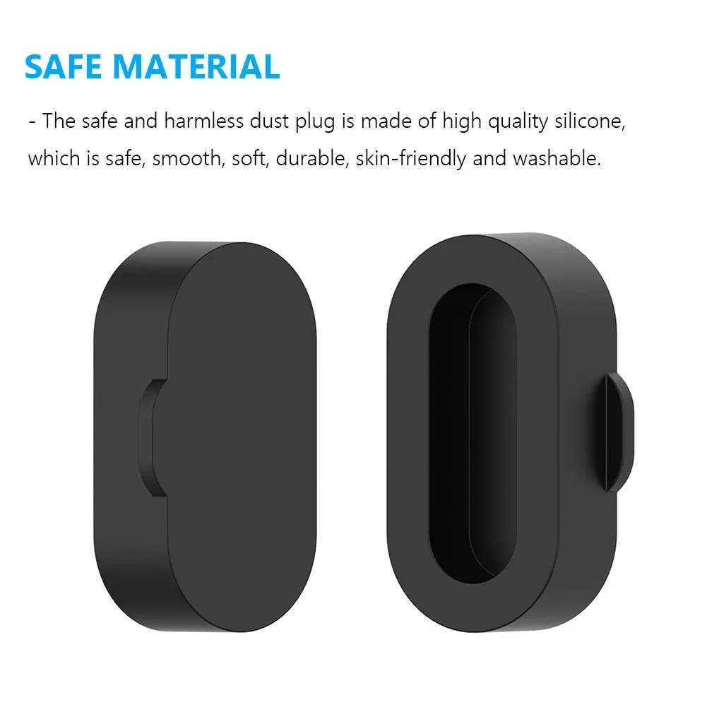 10-Pack Dust Plugs for Smartwatch Charging Ports - Enhanced Protection for Your Device