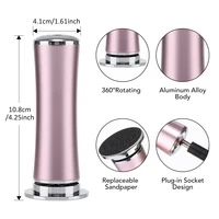 Electric Foot Callus Remover Foot Care File Heels Dead Skin Pedicure Tool Electronic Foot Grinder and Replacement Sandpaper 6