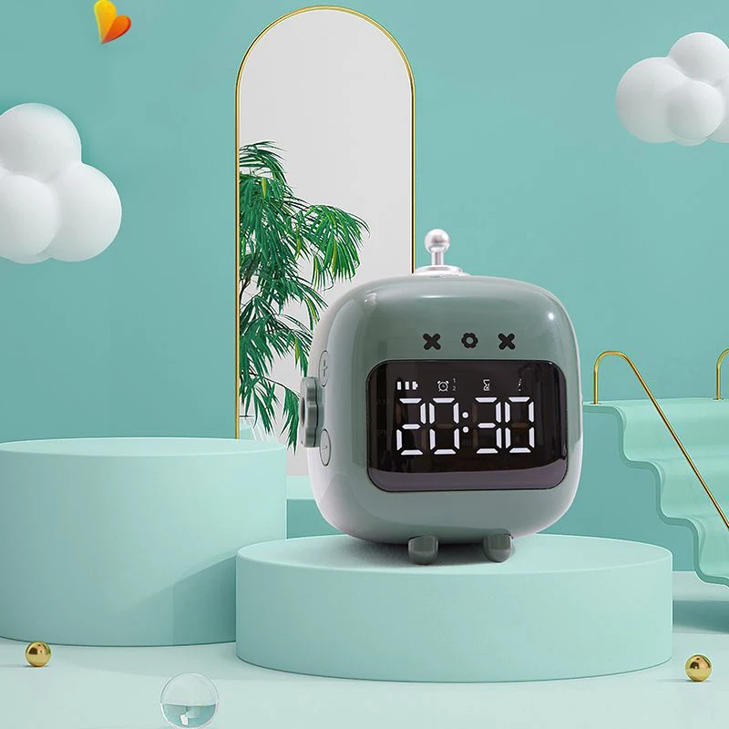 

Creative Robot Smart Digital Alarm Clock Desktop Clocks With Snooze Mode Home Bedroom Table Decoration For Cartoon Child Gift