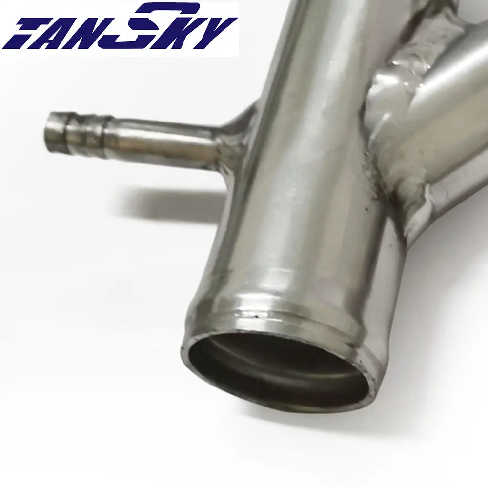 EPMAN Aluminium Coolant Hose Connector Y Hose Pipe Flange Housing 1K0121087H for AUDI for VW A3 TT 2.0 TFSI EPCGQ209 hose clamps