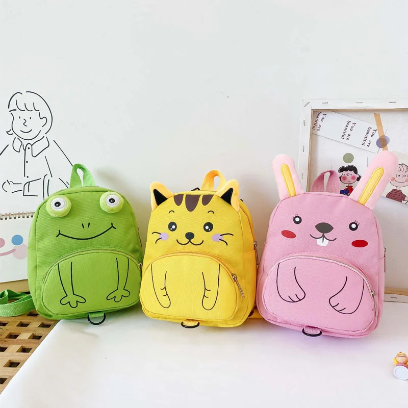 Children's Anti Lost Bags Boys Girls Kindergarten Backpack Cartoon Children Backpack Kids Travel Bag Baby Gifts Cute Schoolbag bee cute baby safety harness backpack toddler anti lost bag children girl boy schoolbag kids wrist link clothes