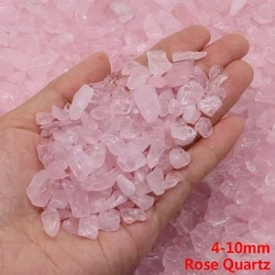 Natural Irregular Quartz Gemstones for Home and Aquarium Decor (Rose Quartz)
