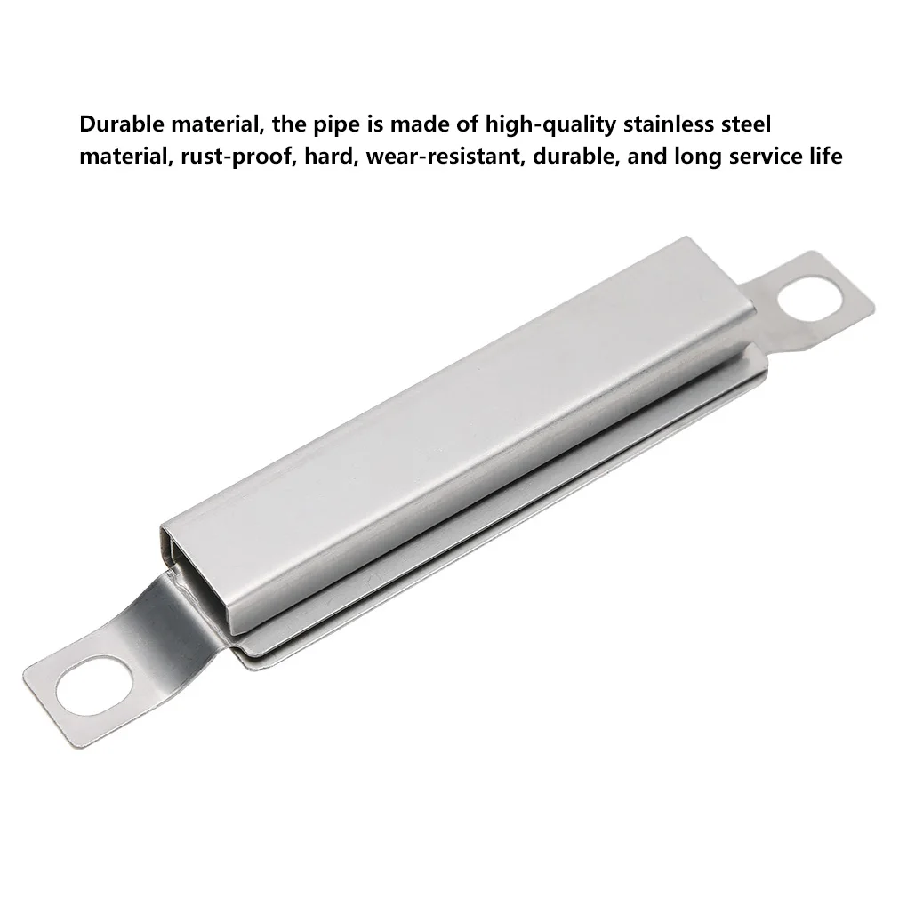Grill Tube Upgraded Fittings Rustproof Adjustable Crossover Pipe Barbecue Supplies