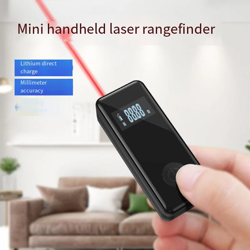 30MMiniHandheldLaserRangefinderPortableLaserRangefinderLED