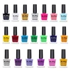 10ml Nail Stamping Polish 20Color Professional Stamping Polish(Use With Stamping Plate)-Print Image Stamp Nails Polishes Lacquer 1