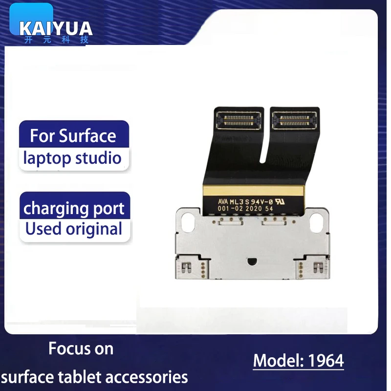 Per Microsoft Surface Laptop Studio Dock Port Ricarica Dc Nel Connettore Di Ricarica Jack Ac 1964 Originale