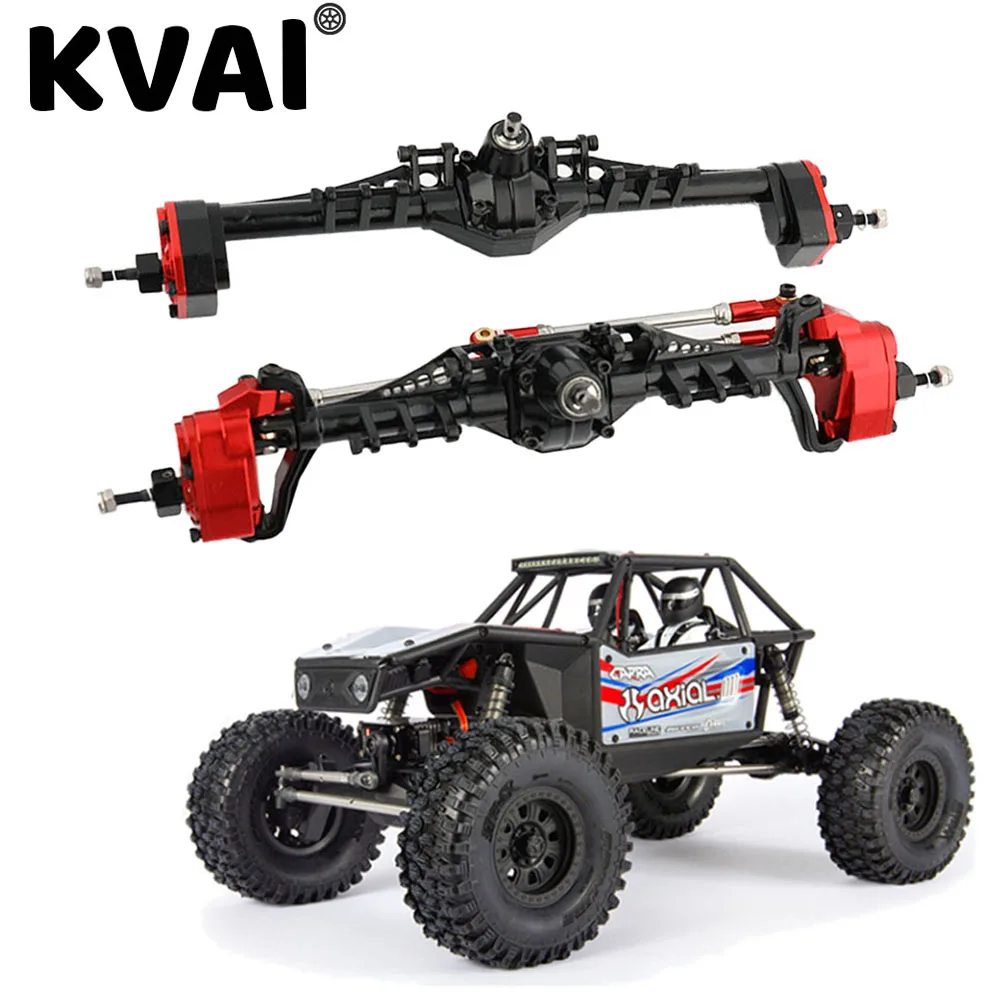 

KVAI RCAluminum Alloy Front and Rear Portal Axle for 1/10 RC Crawler Car Axial Capra 1.9 Unlimited Trail Buggy UTB Currie F9 Upg