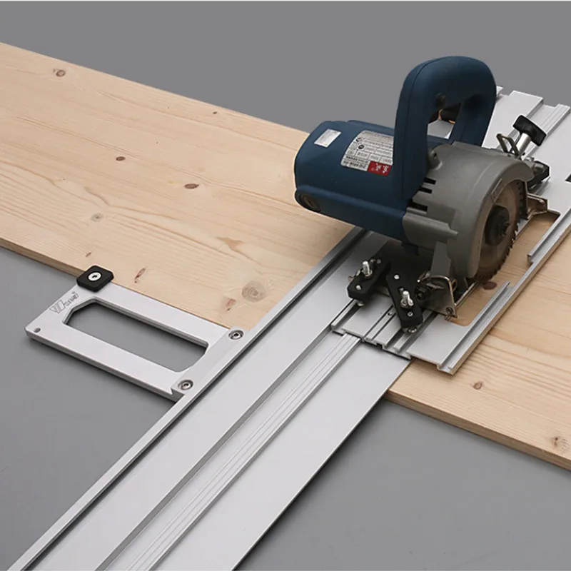 Rail De Guidage Réglable Pour Scie Circulaire - Précision Coupe Bois