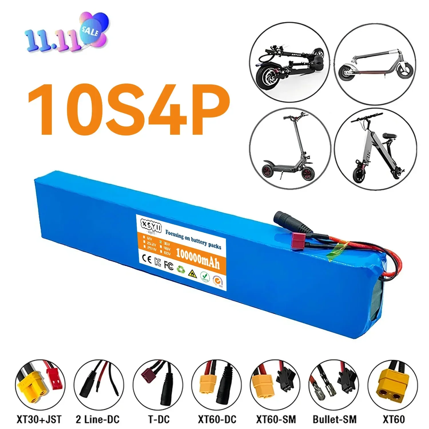 Batterie OEM 10s3p 36V 7.5ah avec batteries à cycle profond batterie lithium pour scooter électrique - Chine Lithium Battery for Electric Scooter, 10s3p 36V 7.5ah Battery