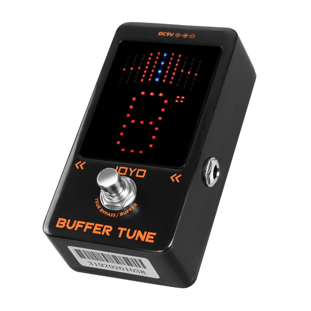 JF-19 Buffer Tuner Pedal Built-in Analog Buffer Circuit TRUE BYPASS & BUFFER Mod