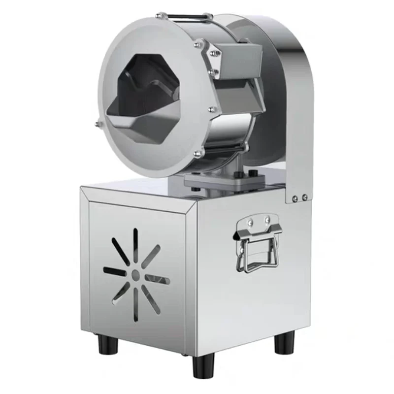 220V/110V Electric Meat Slicing Machine Fully Automatic Shred Slicer Dicing Vegetable Cutter Grinder |