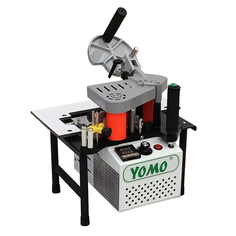 MY50 Woodworking Portable Edge Banding Machine Wood PVC Manual Edge Bander Double Side Gluing 110V/220V 1200W