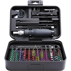 Precision Screwdriver Set with Magnetic Repair Tools and Storage Box - 132 Piece Kit (132 in 1 Pro)