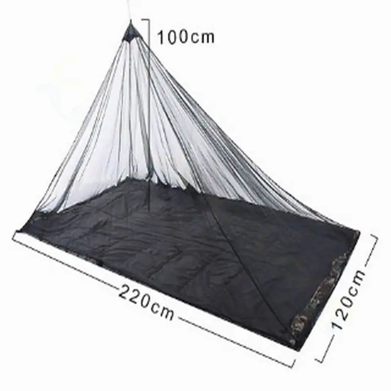 Outdoor Mosquito Nets Hiking Fishing Garden Balcony Camping Triangle Lightweight Portable Tent Mosquito Net Inner Tent Netting