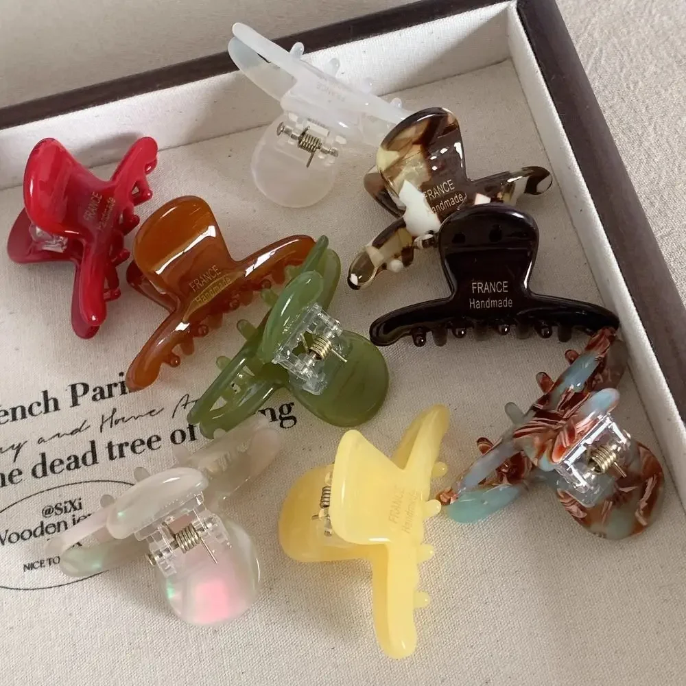 Fashion Small Claw Clip Acetate Hair Accessories Hair Claw Headdress Headwear Hairpin Girls