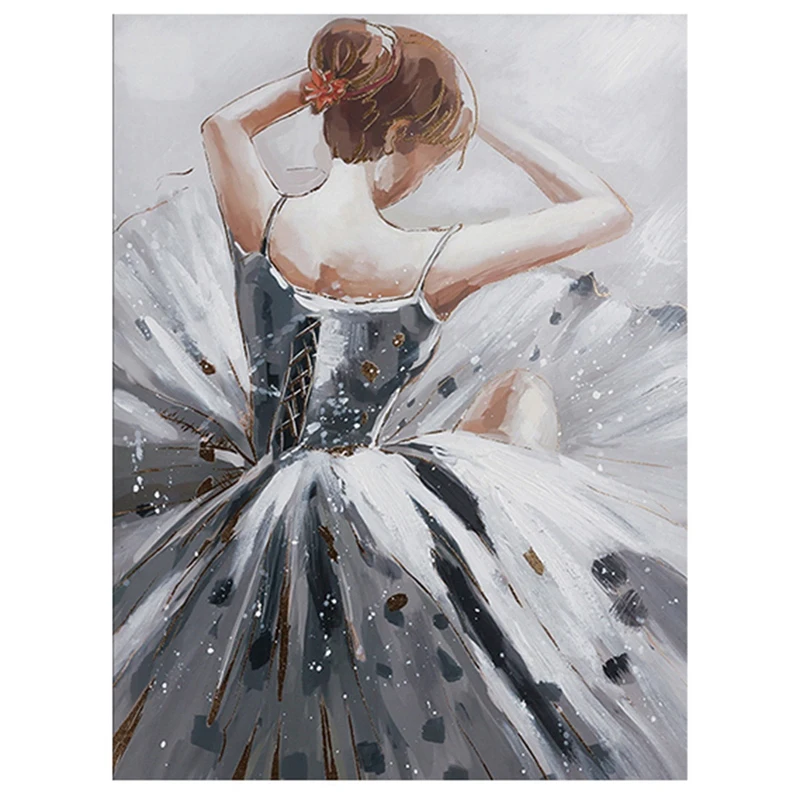 

DIY Diamond Painting Kits For Adults, Full Drill Crystal Rhinestone Painting Kit For Home Decoration Wedding Dress