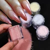 6Jars Glitter Acrylic Crystal Powder Set With Sequins Nail Art Extension Mix Sequin Fine Dipping Powder Nail Art Extend Carving 4