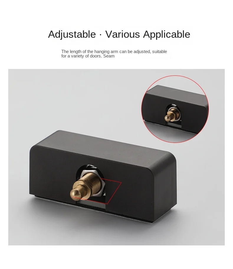 NEW Indoor Invisible Door er Damper Liquid Door Closer Pressure Household Silent Closer Anti Pinch Hand