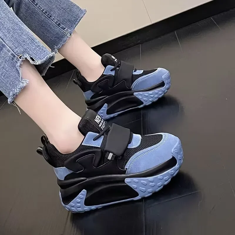 Summer Women's Sneakers Thick Bottom Canvas Casual Shoes